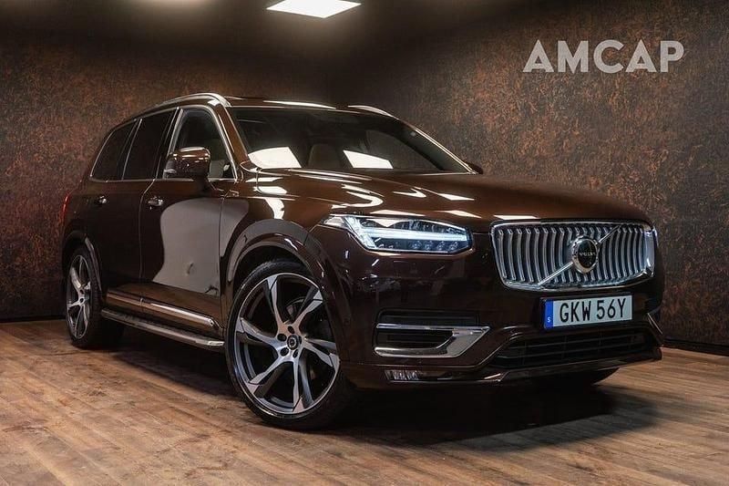 Begagnad Volvo XC90 Inscription 235 HK (172 kW) 2021 Brun SUV