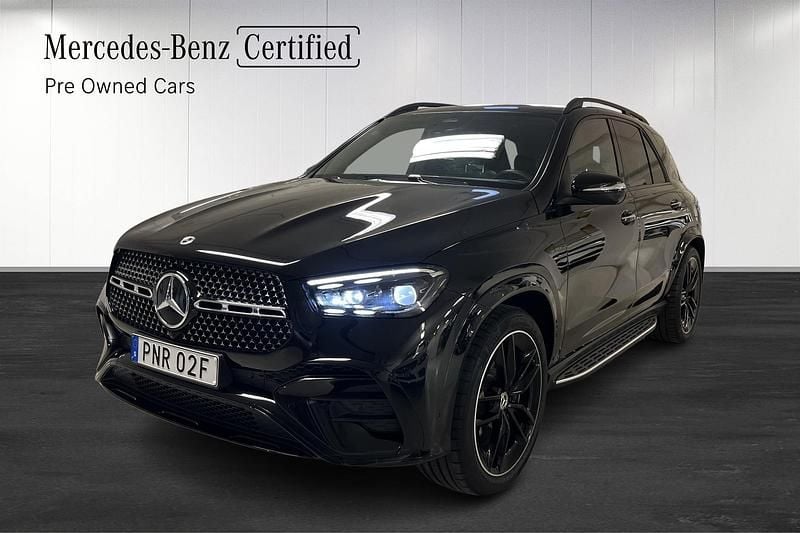 Svart Begagnad 2025 Mercedes GLE350 SUV | 984 900 kr (Marknadspris) - Bild 1/4