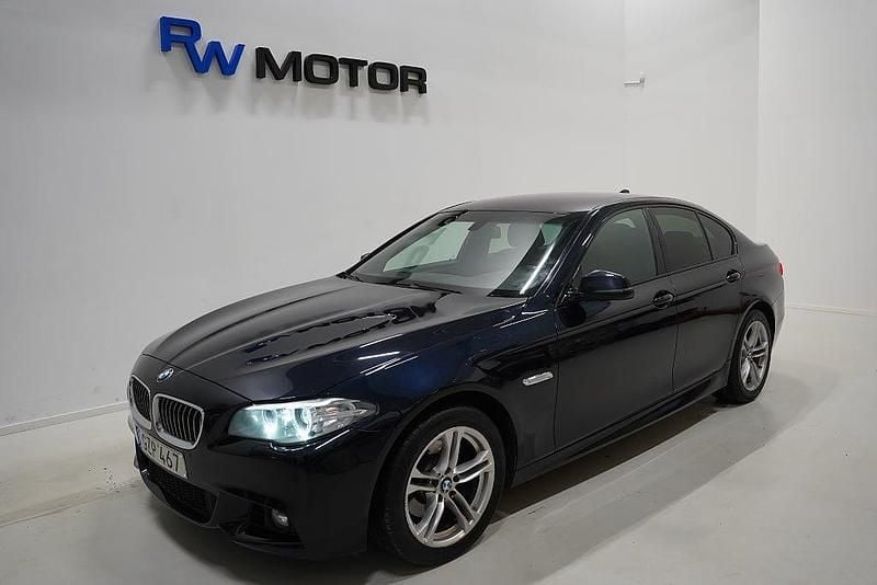 Begagnad BMW 520 M Sport 190 HK (139 kW) 2016 Svart Sedan