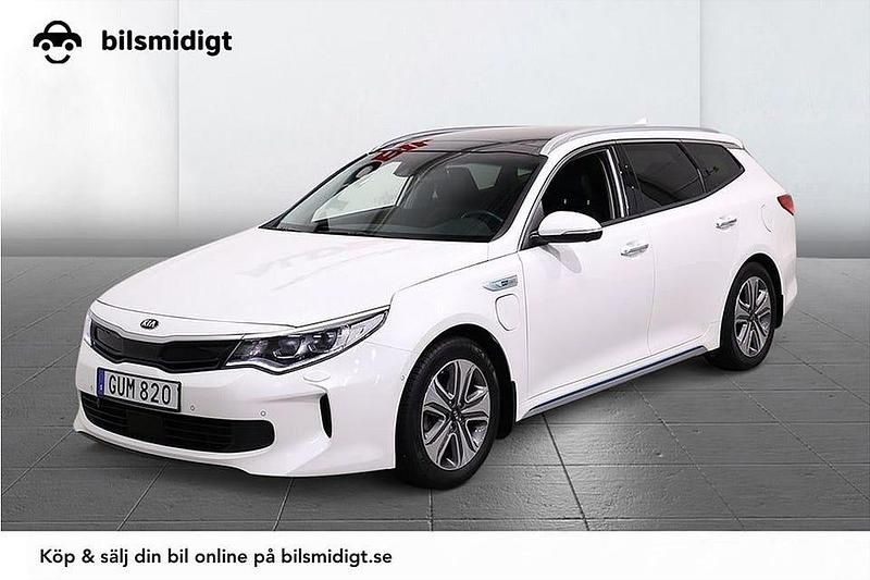 Begagnad Kia Optima 205 HK (150 kW) 2017 Vit Kombi