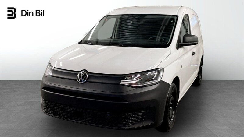 Vit (candyvit) Ny 2025 VW Caddy Minibuss | 406 250 kr (Bra pris) - Bild 1/4
