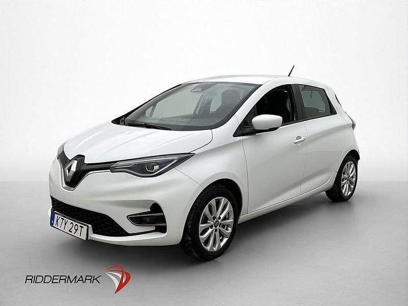 Begagnad Renault Zoe 80 kW (109 HK) 2019 Vit Halvkombi