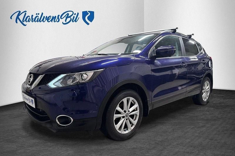 Blå Begagnad 2015 Nissan Qashqai 360º SUV | 154 900 kr (Marknadspris) - Bild 1/4