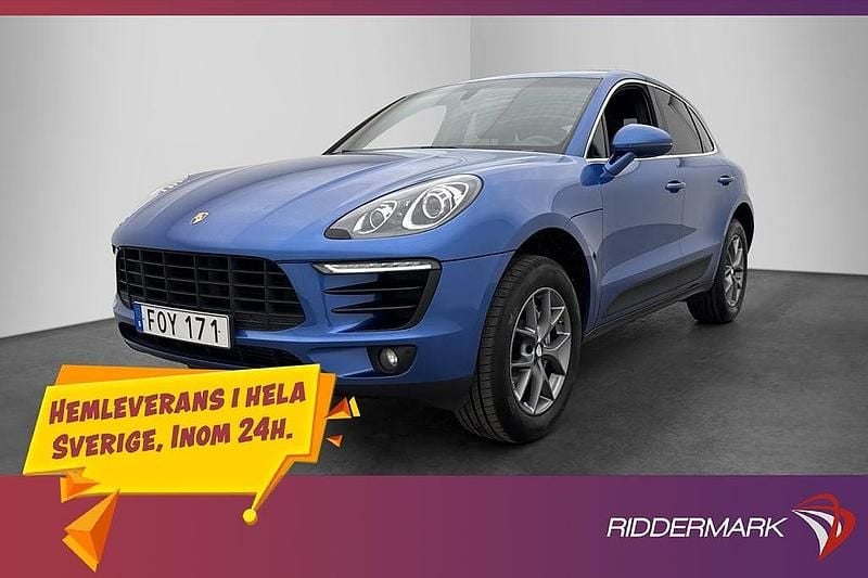Begagnad Porsche Macan S 2015 Blå SUV