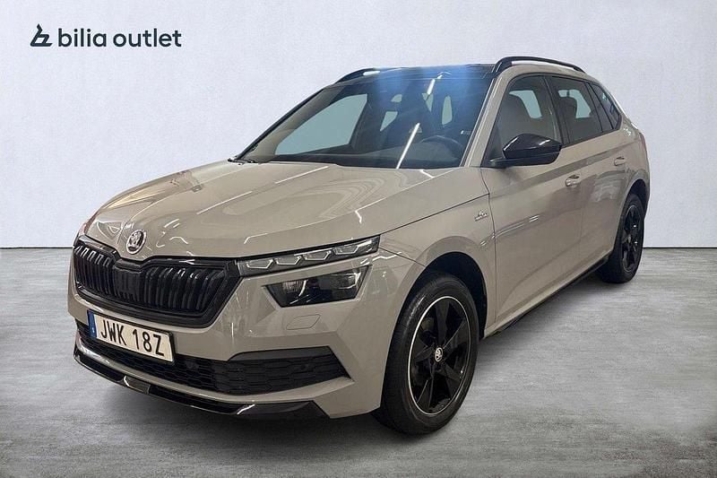 Grå Begagnad 2021 Skoda Kamiq Monte Carlo SUV | 174 800 kr (Bra pris) - Bild 1/4