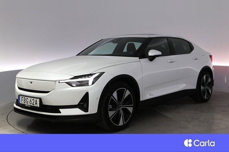 Vit Begagnad 2023 Polestar 2 Pilot Sedan | 519 900 kr (Dyr) - Bild 1/4