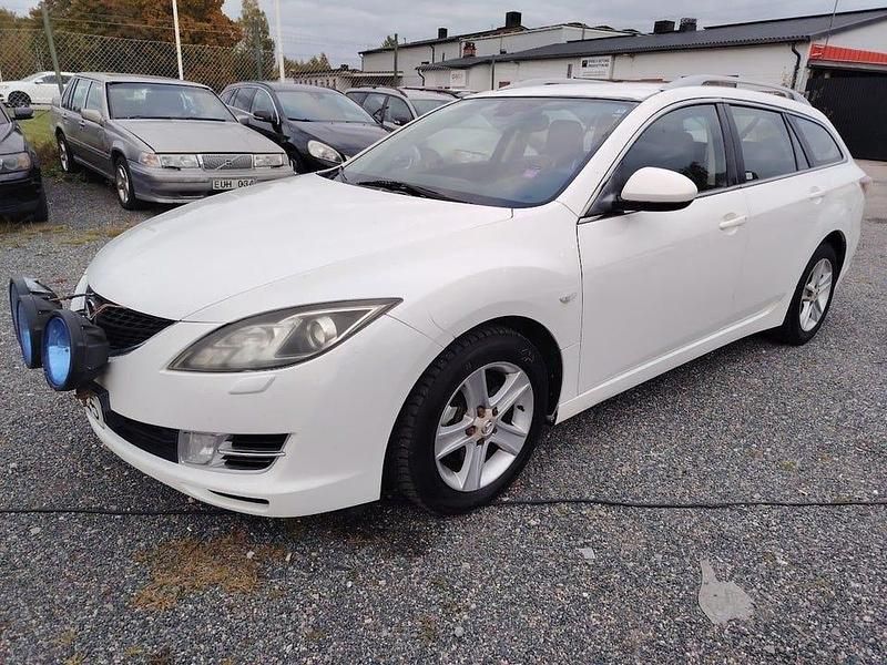 Vit Begagnad 2008 Mazda 6 Kombi | 15 900 kr (Bra pris) - Bild 1/4