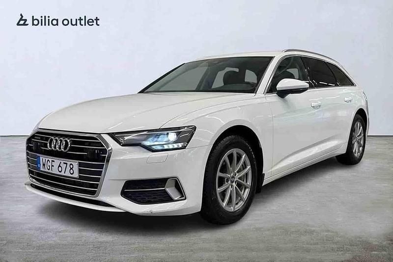 Vit Begagnad 2018 Audi A6 Sport Kombi | 309 000 kr (Bra pris) - Bild 1/1