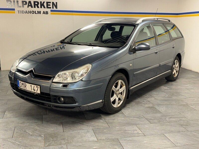 Mörkgrå Begagnad 2007 Citroën C5 Kombi | 24 900 kr (Lite dyr) - Bild 1/4