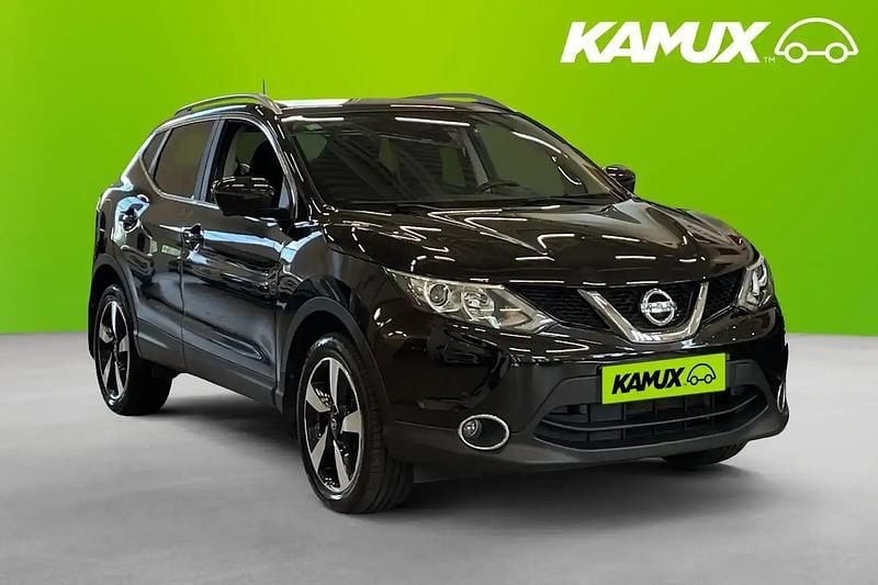 Svart Begagnad 2017 Nissan Qashqai 360º SUV | 129 700 kr (Superpris) - Bild 1/3