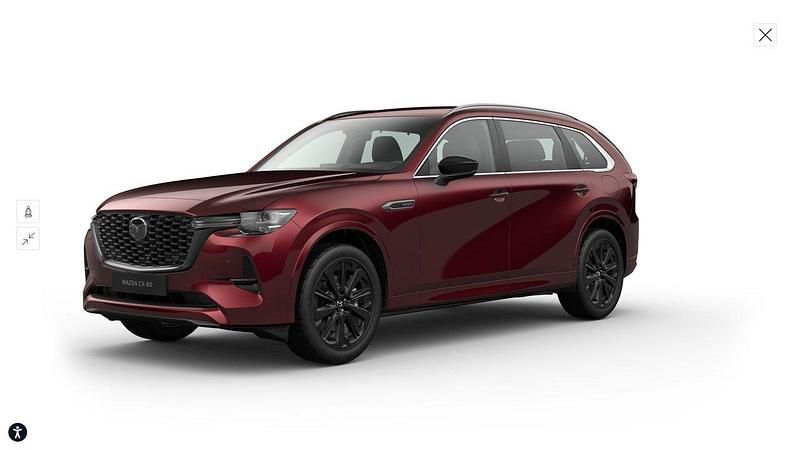 Röd Ny 2024 Mazda CX-80 Homura-Line SUV | 619 900 kr (Lite dyr) - Bild 1/1