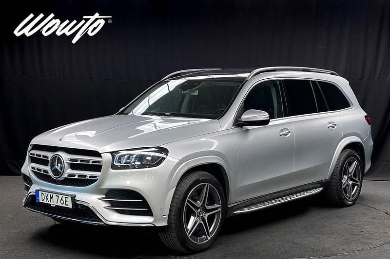 Silver Begagnad 2019 Mercedes GLS400 AMG SUV | 729 800 kr (Marknadspris) - Bild 1/3