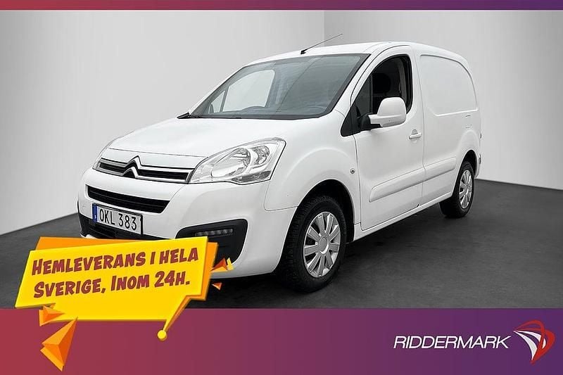 Vit Begagnad 2016 Citroën Berlingo Minibuss | 89 800 kr (Dyr) - Bild 1/3