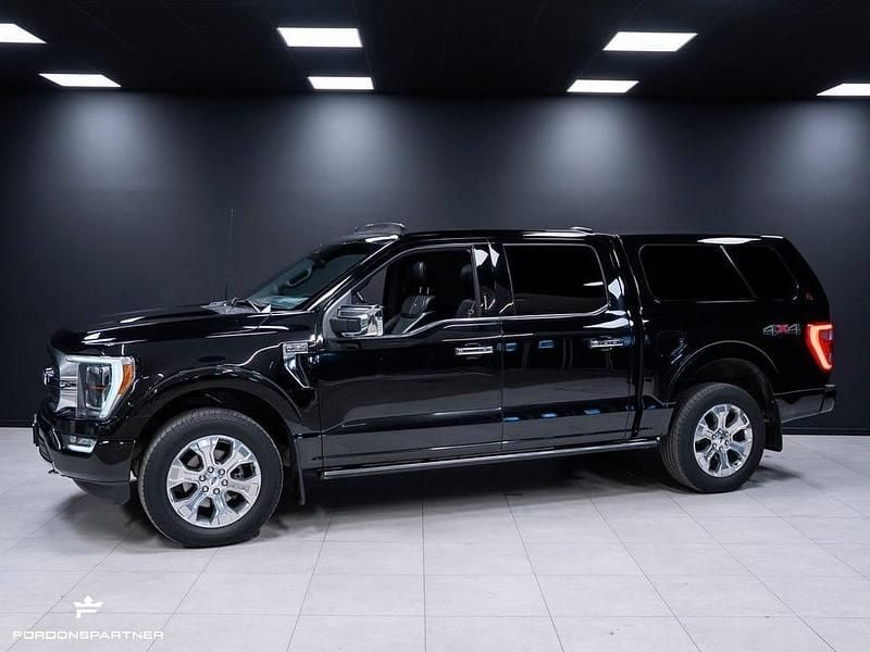 Begagnad Ford F-150 Platinum 407 HK (299 kW) 2021 Svart Pickup