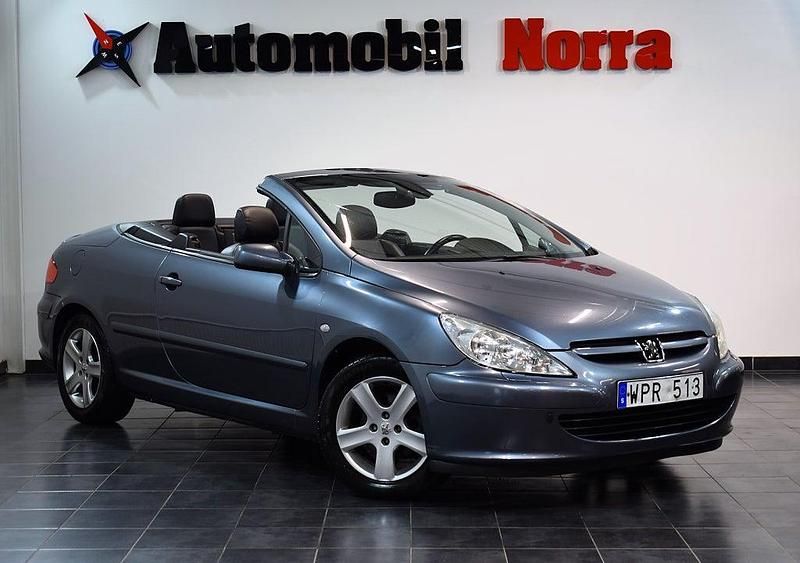 Mörkgrå Begagnad 2005 Peugeot 307 CC Cab | 56 900 kr (Dyr) - Bild 1/2