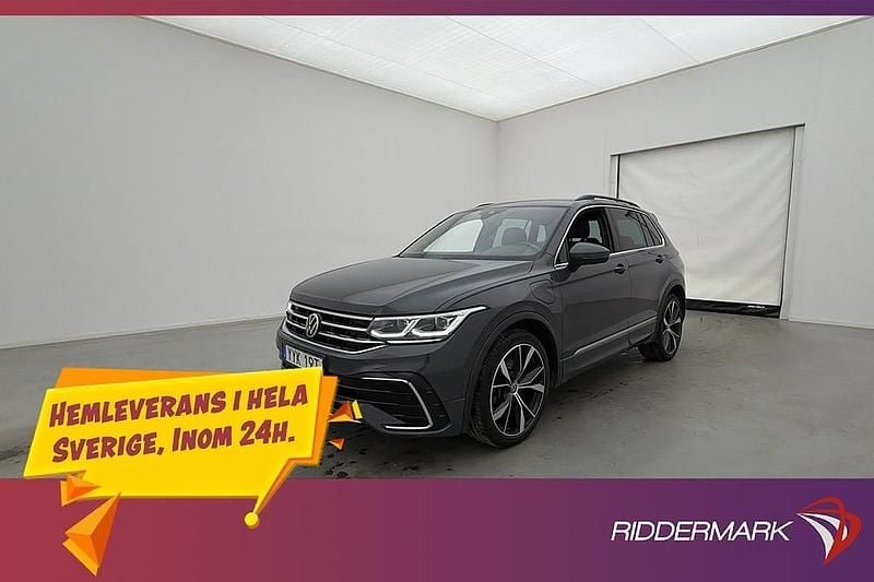 Begagnad VW Tiguan R-line 245 HK (180 kW) 2021 Grå SUV