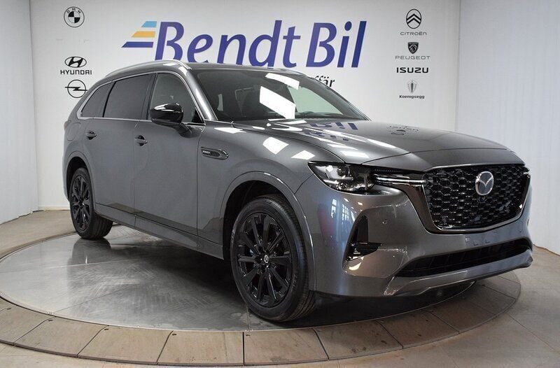 Grå Ny 2024 Mazda CX-80 Homura-Line SUV | 629 500 kr - Bild 1/4