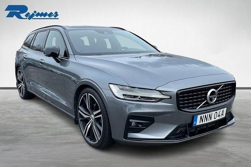Grå Begagnad 2019 Volvo V60 R-Design Kombi | 299 800 kr (Lite dyr) - Bild 1/4