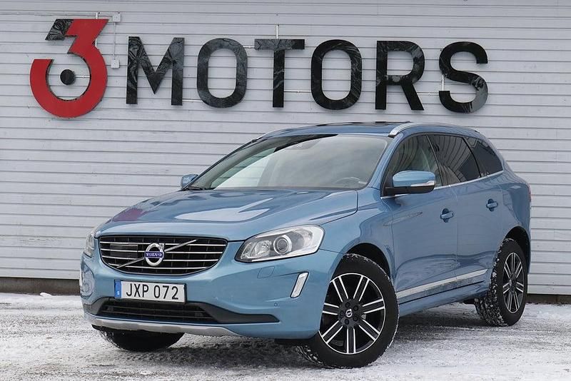 Blå Begagnad 2016 Volvo XC60 Summum SUV | 209 900 kr (Marknadspris) - Bild 1/4