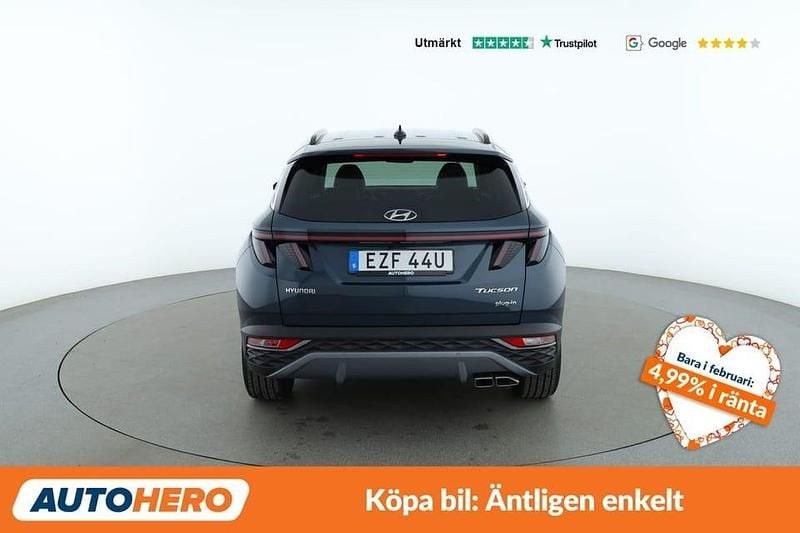 Begagnad Hyundai Tucson Advanced 268 HK (197 kW) 2021 Blå SUV