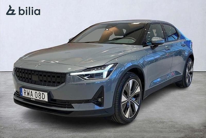 Grå Begagnad 2022 Polestar 2 Long Range Single Motor Halvkombi | 319 900 kr (Marknadspris) - Bild 1/3