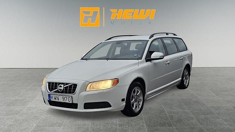 Vit Begagnad 2010 Volvo V70 Kombi | 89 800 kr (Marknadspris) - Bild 1/4