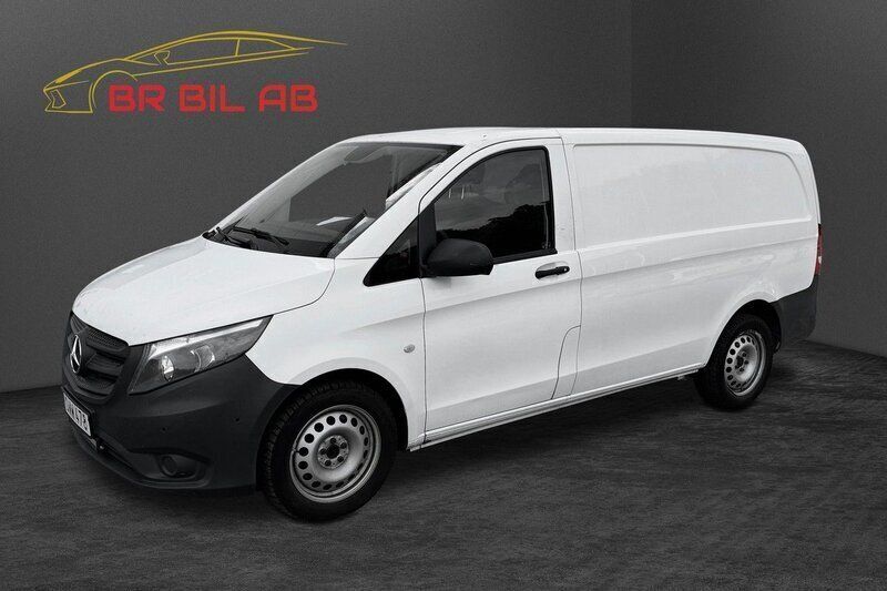 Vit Begagnad 2015 Mercedes Vito Minibuss | 169 000 kr (Marknadspris) - Bild 1/4