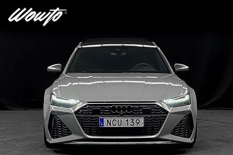 Begagnad Audi RS6 Premium 600 HK (441 kW) 2020 Grå Kombi