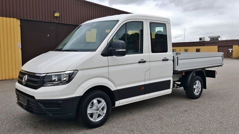 Vit Begagnad 2021 VW Crafter Van | 499 900 kr - Bild 1/4