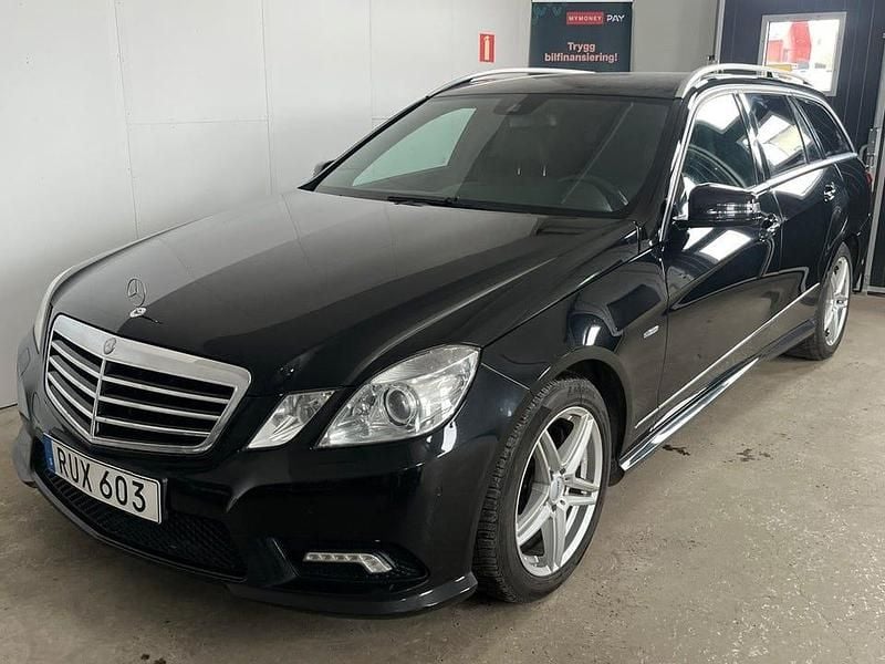 Begagnad Mercedes E220 AMG 170 HK (125 kW) 2010 Svart Kombi