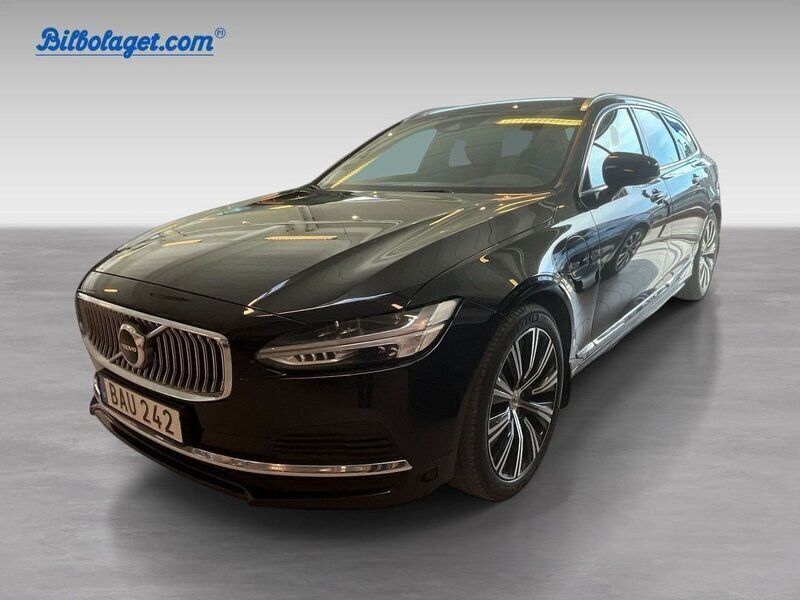 Svart Begagnad 2021 Volvo V90 Inscription Kombi | 389 000 kr (Marknadspris) - Bild 1/3