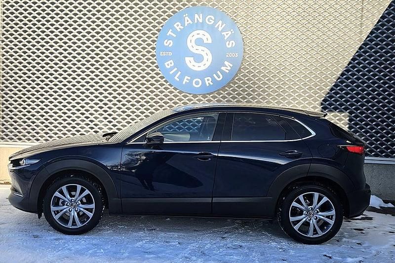 Blå Ny 2025 Mazda CX-30 Takumi-Line SUV | 387 800 kr - Bild 1/4
