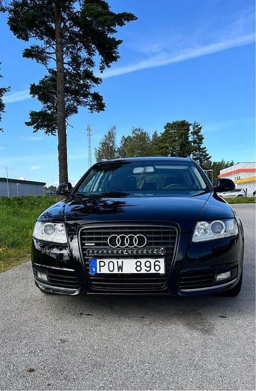 Svart Begagnad 2010 Audi A6 Proline Kombi | 50 000 kr (Marknadspris) - Bild 1/4