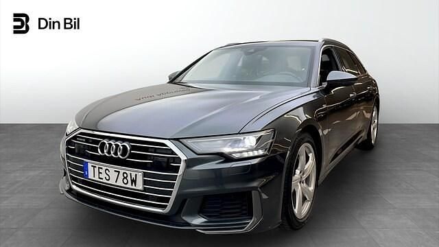 Grå Begagnad 2022 Audi A6 Sport Kombi | 394 000 kr (Marknadspris) - Bild 1/4