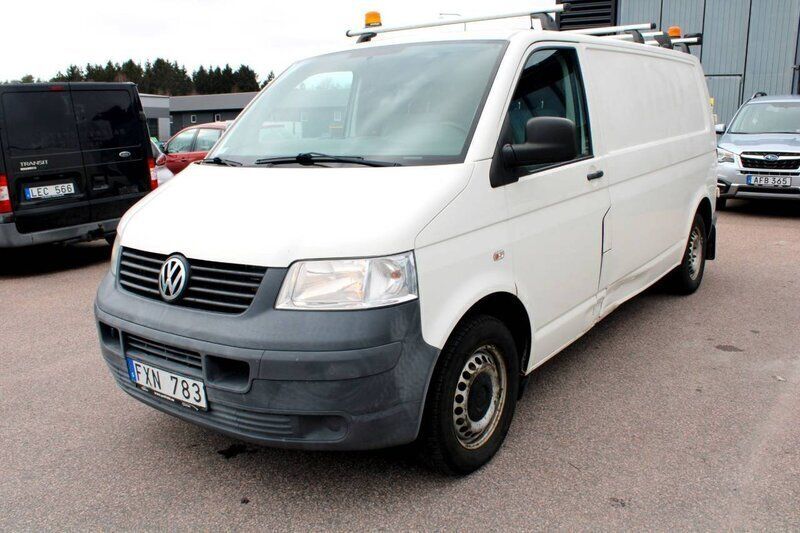 Vit Begagnad 2009 VW T5 Van | 64 900 kr (Superpris) - Bild 1/4
