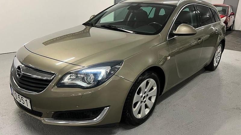 Grön Begagnad 2016 Opel Insignia Business Kombi | 79 900 kr (Bra pris) - Bild 1/4