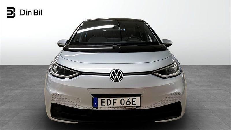 Begagnad VW ID.3 Pro 169 kW (231 HK) 2021 Scale silver metallic bla Halvkombi