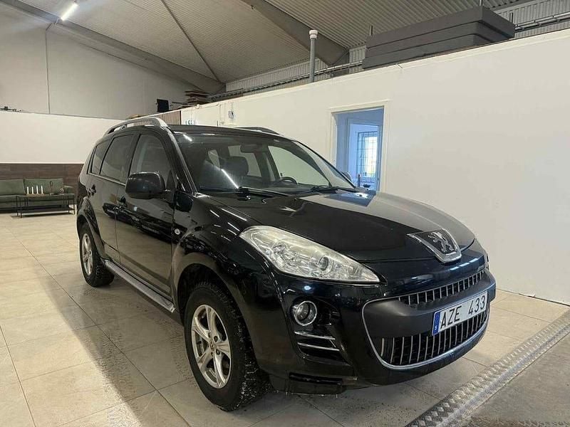 Svart Begagnad 2009 Peugeot 4007 SUV | 69 900 kr - Bild 1/4