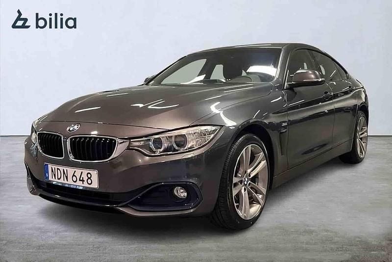 Grå Begagnad 2016 BMW 420 Gran Coupé Sportkupé | 249 900 kr - Bild 1/1