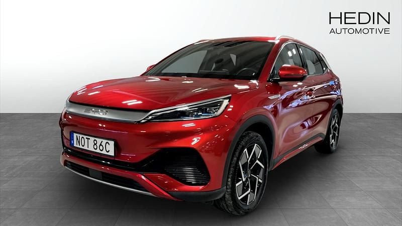 Röd Begagnad 2022 BYD Atto 3 Design SUV | 279 900 kr (Marknadspris) - Bild 1/4