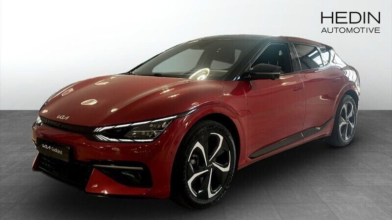 Röd (red) Begagnad 2022 Kia EV6 2 SUV | 459 000 kr (Dyr) - Bild 1/4