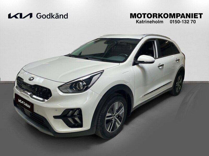 Vit Begagnad 2020 Kia Niro Advance SUV | 229 900 kr (Marknadspris) - Bild 1/4