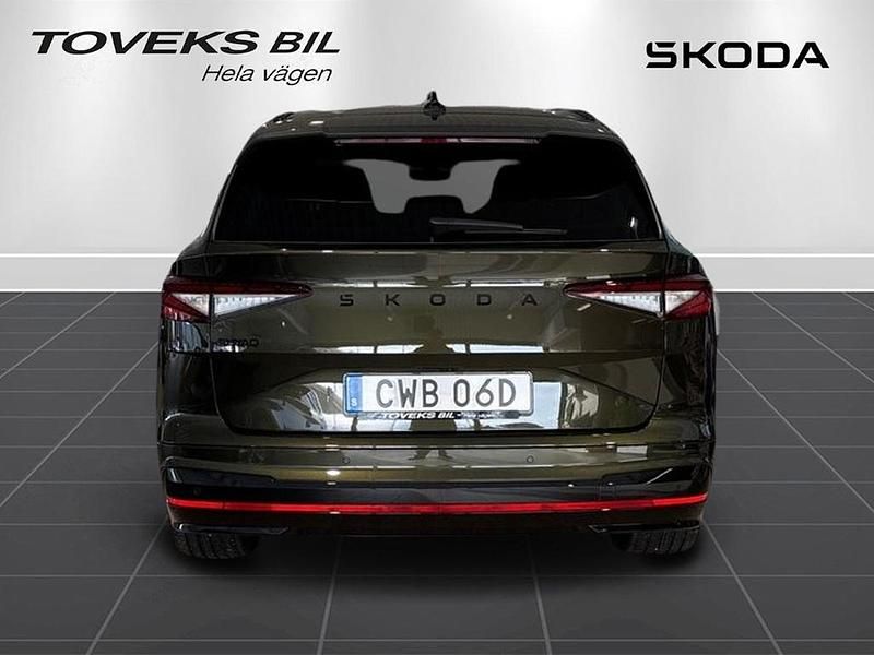 Ny Skoda Enyaq iV RS 250 kW (340 HK) 2026 Grön SUV