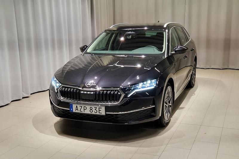 Ny Skoda Octavia 2026 Svart Kombi