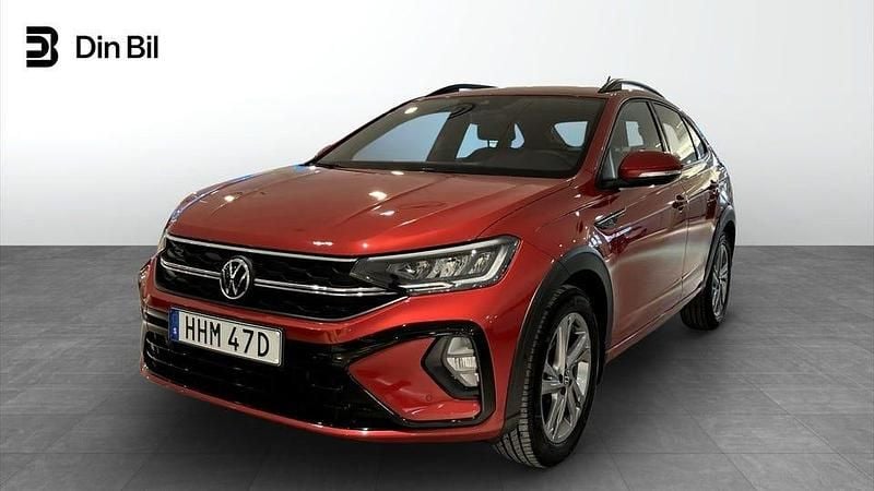 Kings red metallic Begagnad 2022 VW Taigo R-line SUV | 249 900 kr (Marknadspris) - Bild 1/4