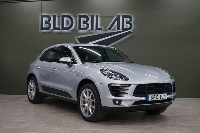 Silver Begagnad 2014 Porsche Macan S SUV | 299 900 kr (Marknadspris) - Bild 1/4
