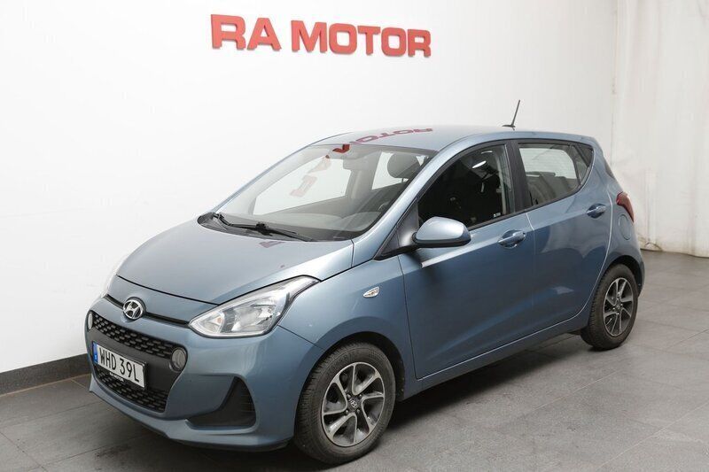 Blå Begagnad 2018 Hyundai i10 Trend Halvkombi | 89 900 kr (Marknadspris) - Bild 1/1