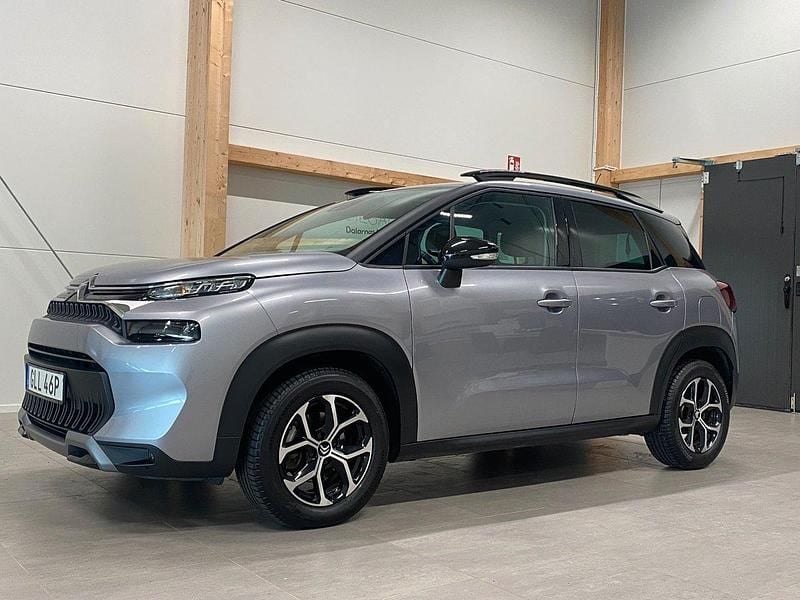 Grå Begagnad 2024 Citroën C3 Aircross PureTech SUV | 194 900 kr (Bra pris) - Bild 1/4