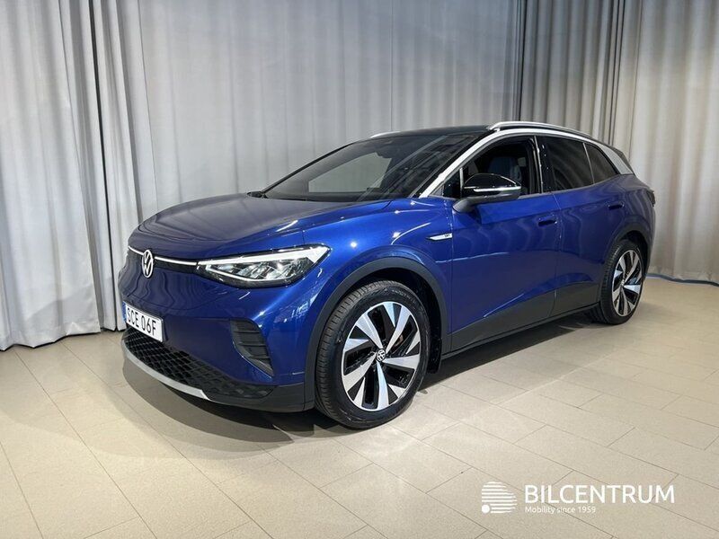Blå Begagnad 2021 VW ID.4 Pro Performance SUV | 239 800 kr - Bild 1/4