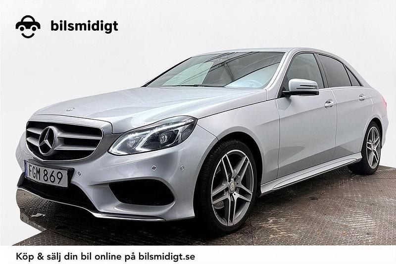 Silver Begagnad 2014 Mercedes E250 Avantgarde Sedan | 258 900 kr (Dyr) - Bild 1/3